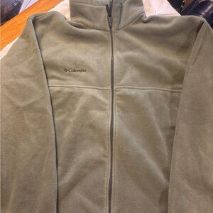 Columbia Men's Green Performance Fleece Jacket